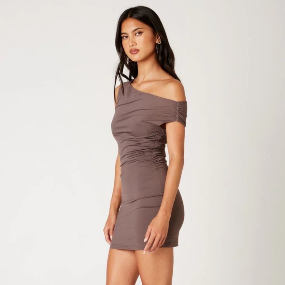 Cotton Candy LA Short Ruched Mini Dress